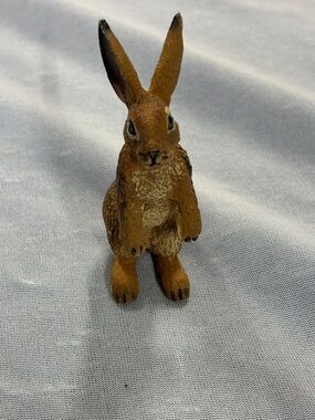 Papo Standing Hare - Hand Painted Figurine - Heirloom Quality Collectible